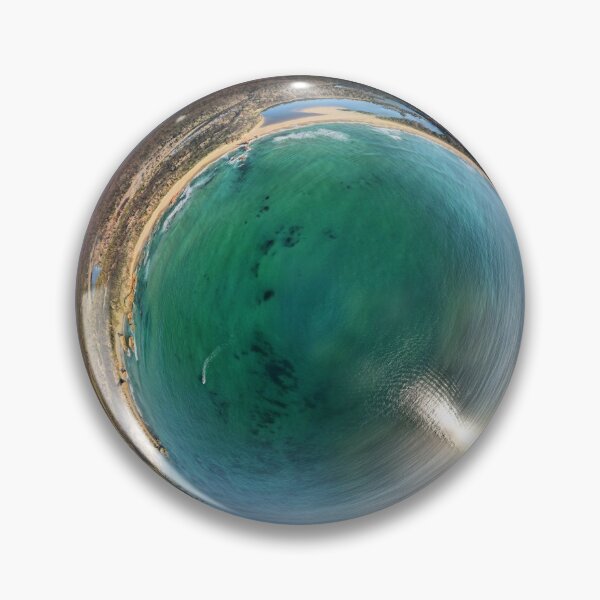 Item preview, Betka River Mouth and Beach Tiny Planet October 2020 designed and sold by Colin Dixon.