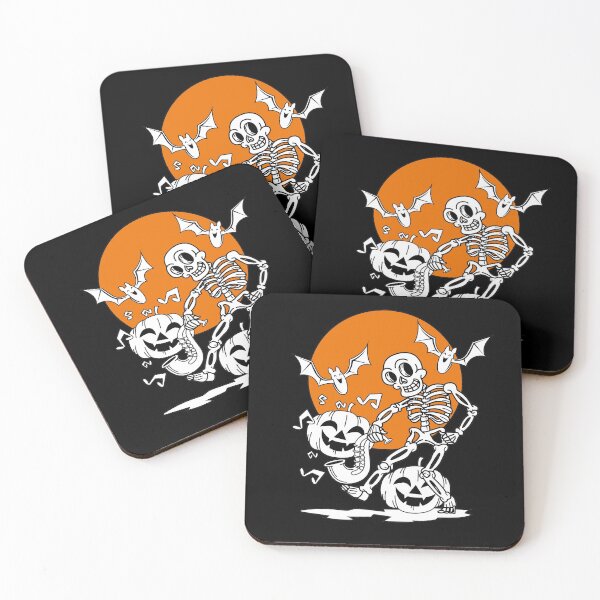 Item preview, Ghouls, Skeletons & Pumpkin Halloween Design designed and sold by LovingYou-Co.