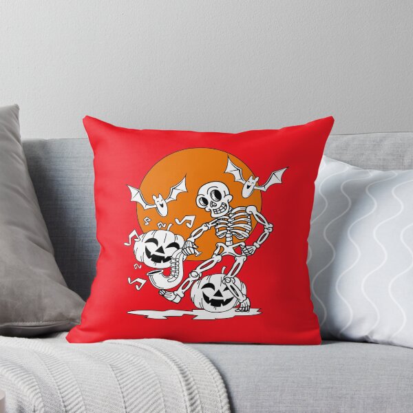 Item preview, Ghouls, Skeletons & Pumpkin Halloween Design designed and sold by LovingYou-Co.