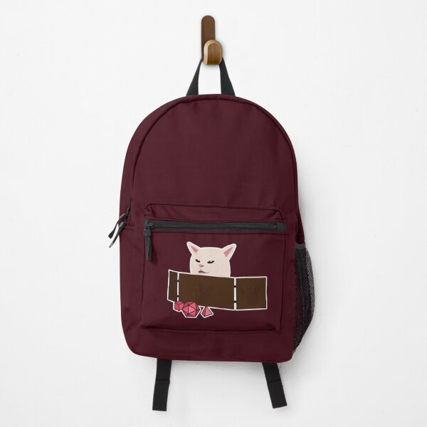 Item preview, Confused Cat at DnD Table designed and sold by Cute N' Nerdy Shop.