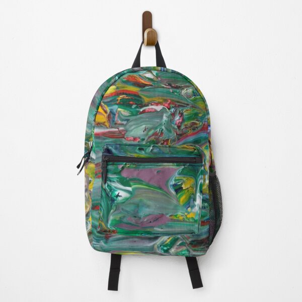 Item preview, Storm at Sea Abstract Art Green and Yellow designed and sold by joseech.