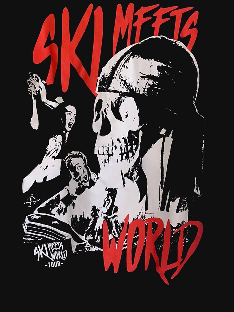 "Ski Mask The Slump God, Official Ski Mask Tour Merch, Ski Mask The