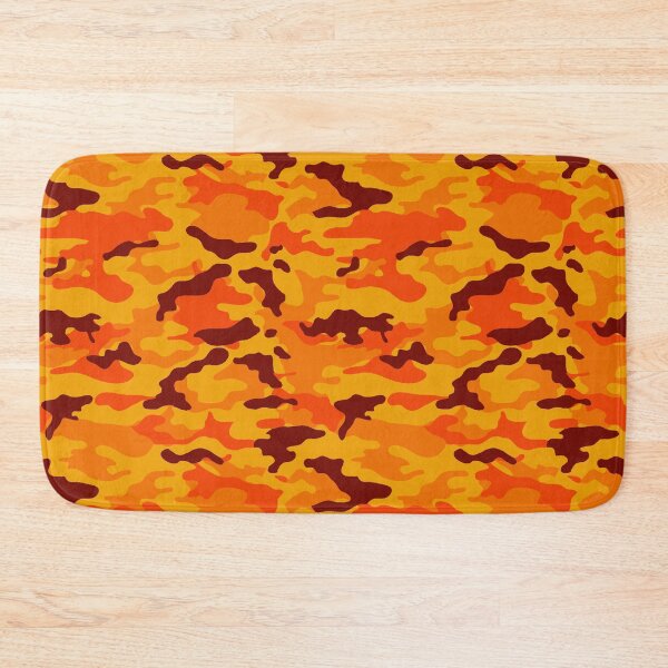 Item preview, Orange Camouflage Pattern designed and sold by Livity.