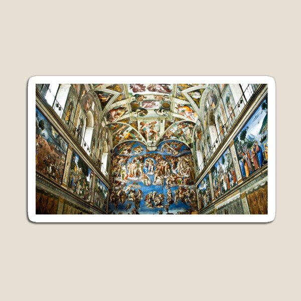 Item preview, Sistine Chapel Frescos & The Last Judgement by Michelangel, Sandro Botticelli, Pietro Perugino, Pinturicchio, Domenico Ghirlandaio and Cosimo Rosselli  designed and sold by Jéanpaul  Ferro.