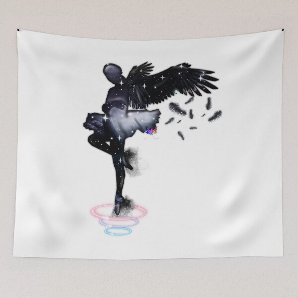 Item preview, Black Swan Ballet Dancer Angel Kpop designed and sold by Jolly-Yosei.