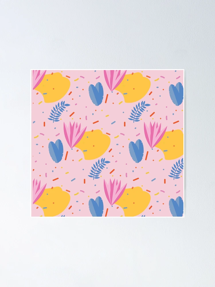 Thumbnail 1 of 3, Poster, Fall Pattern designed and sold by uwsaadi.
