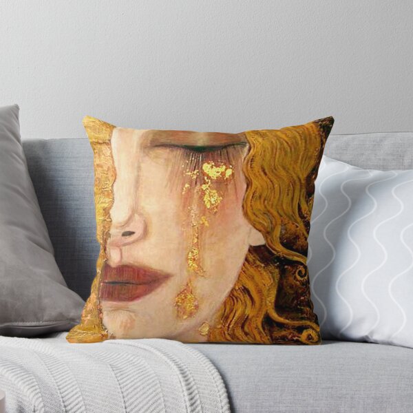 Aperçu de l'œuvre Portrait des Larmes de Freya (Larmes d'Or) par Gustav Klimt créée et vendue par Jéanpaul  Ferro.