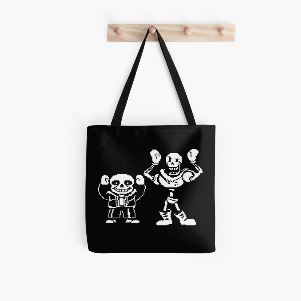 Sans papyrus selling undertale bags