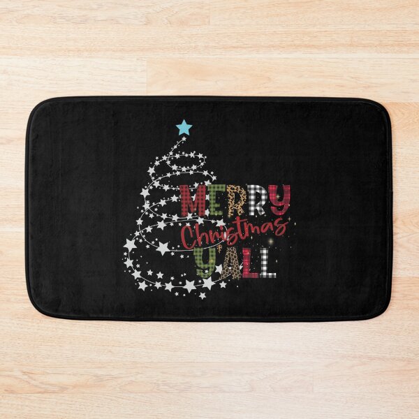 Item preview, Merry Christmas Y' All - Christmas Tree Greetings designed and sold by ColorfulMystic.