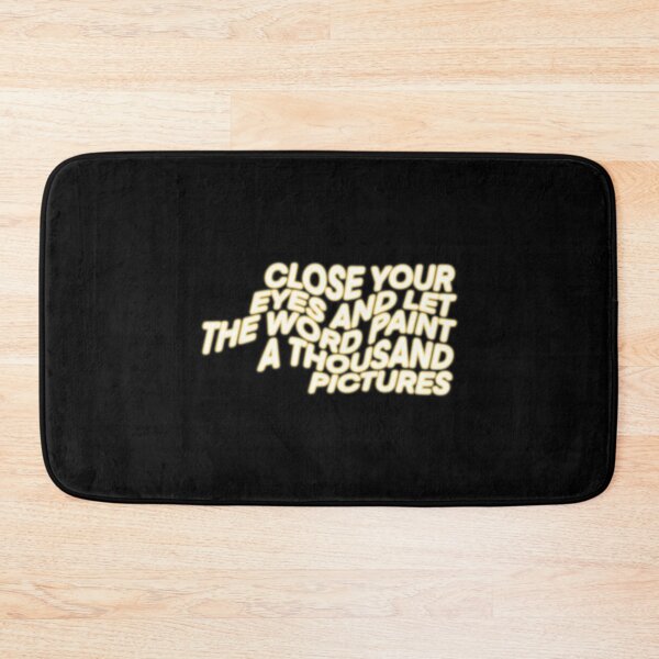 Item preview, Close your eyes and let the word paint a thousand pictures designed and sold by vvsn studio.