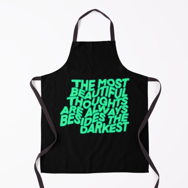 Item preview, The most beautiful thoughts are always besides the darkest  designed and sold by vvsn studio.