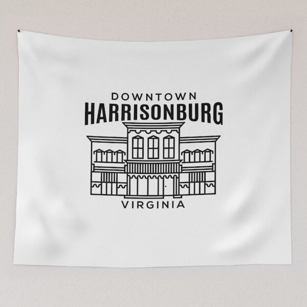 Item preview, Downtown Harrisonburg Virginia designed and sold by HalpinDesign.
