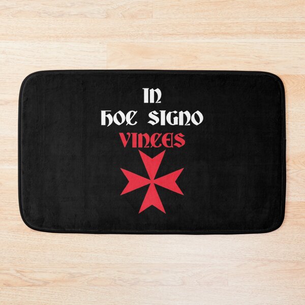 Item preview, Maltese Cross + Templar Motto designed and sold by MedievalWear.