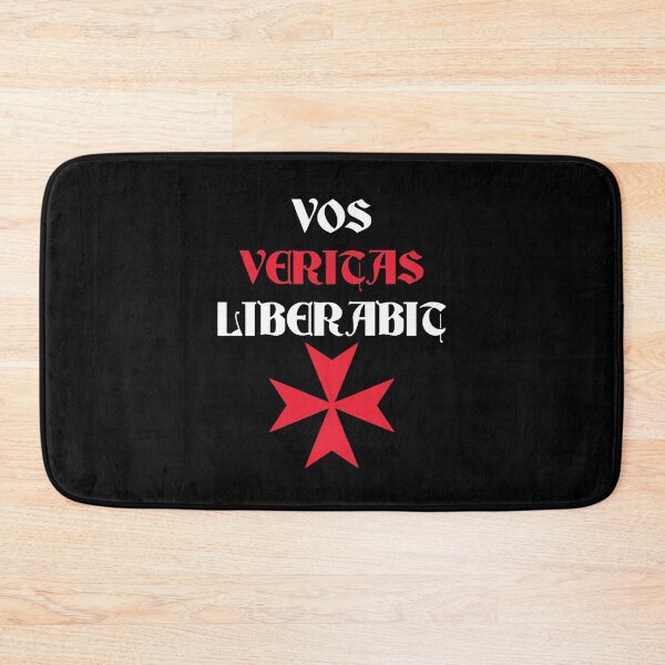 Item preview, Maltese Cross + Templar Motto designed and sold by MedievalWear.
