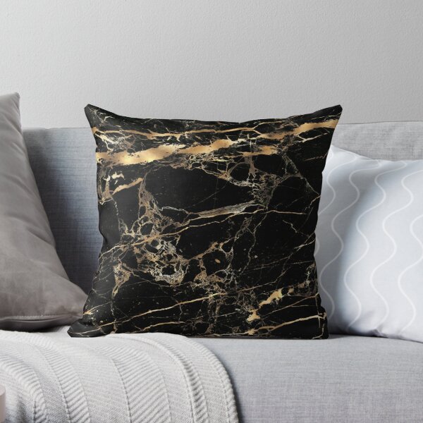 Gold hotsell marble pillow