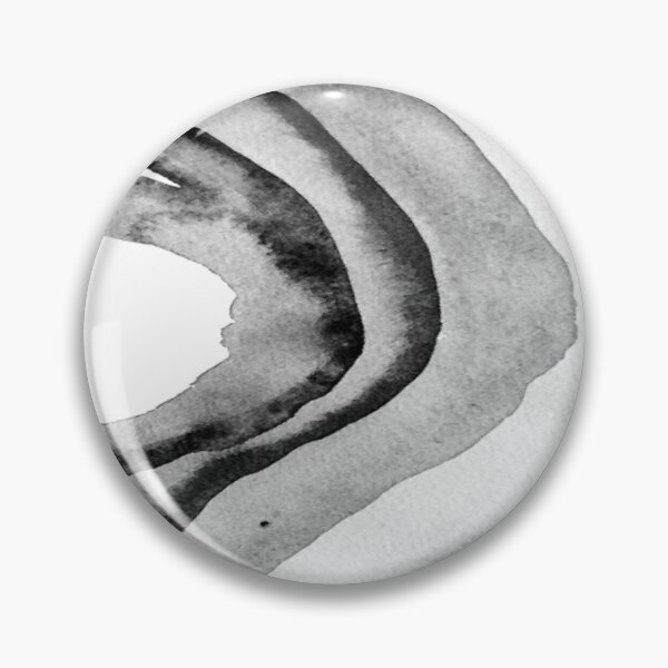Item preview, Black and White Amethyst - original watercolour made into monochrome art designed and sold by Jenie Yolland.