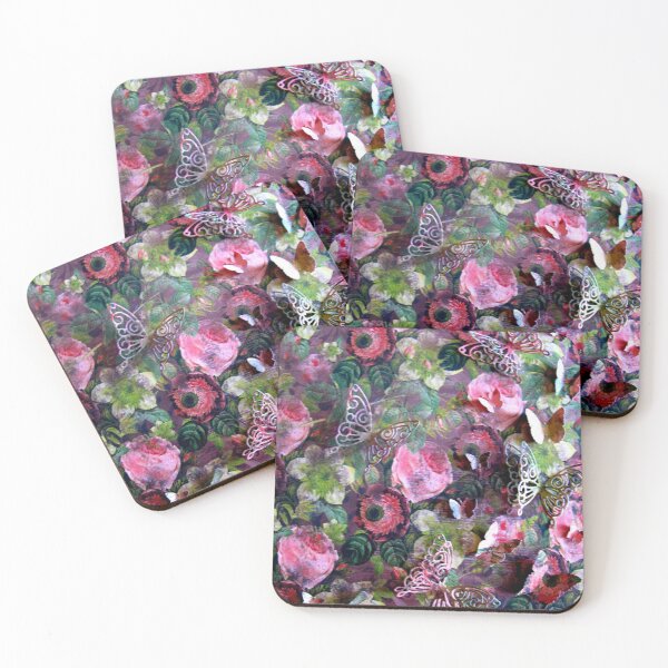 Item preview, Roses and Butterflies  designed and sold by Dallas Manicom.