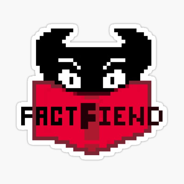 Item preview, Fact Fiend Pixel Art designed and sold by Spacepaprika.
