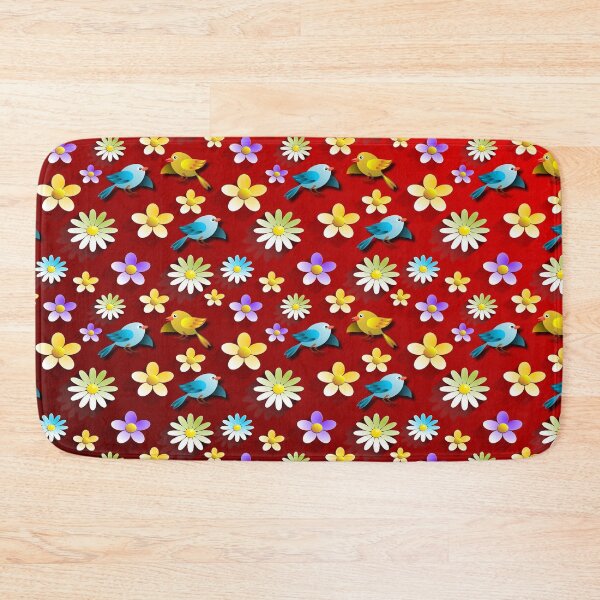 Item preview, Floral wallpaper designed and sold by boscotte.