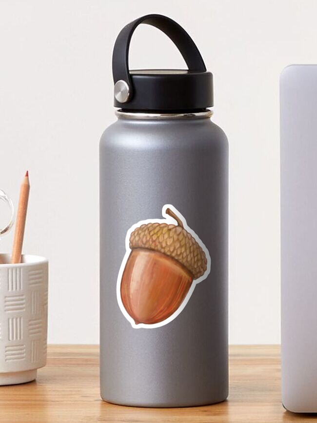 Thumbnail 1 of 3, Sticker, Acorn designed and sold by Sammalpeitto.