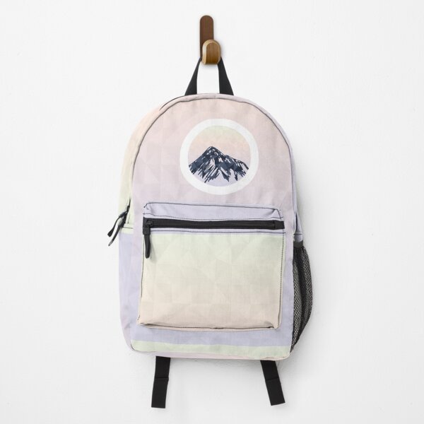 Item preview, Mountain peak with triangle pattern (light) designed and sold by frangipaniarts.