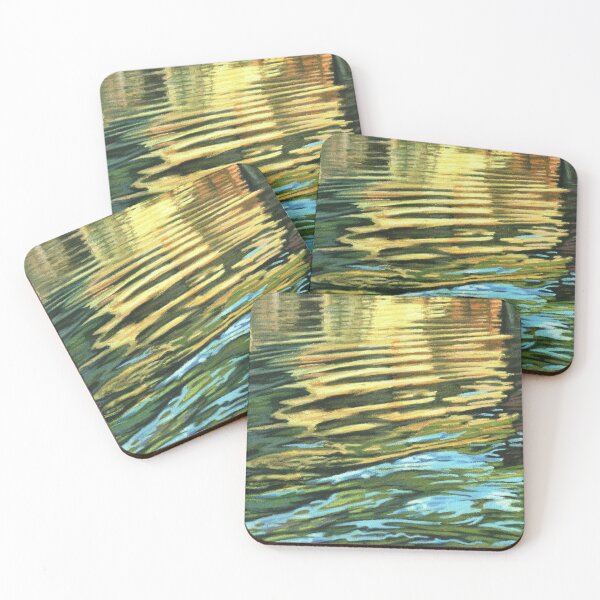 Item preview, Peaceful Waters - Gentle Waves Paintign designed and sold by elevens.