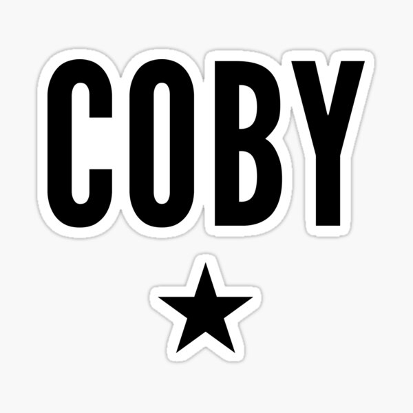 Coby is a Star Sticker
