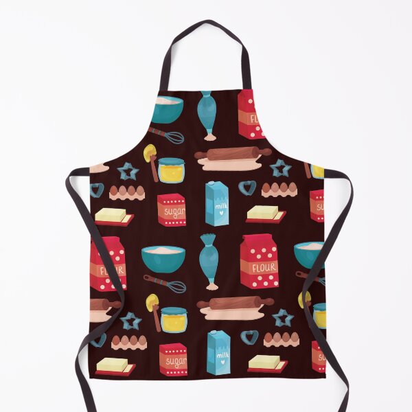 Item preview, Blue and Red Baking Tools and Ingredients designed and sold by Alicia Chee.