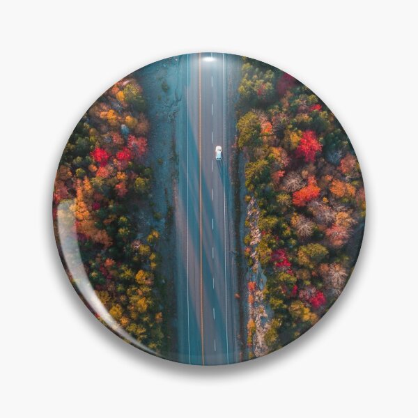 Item preview, A Solo Drive During Fall in Cabot Trail designed and sold by viewsfromsameer.