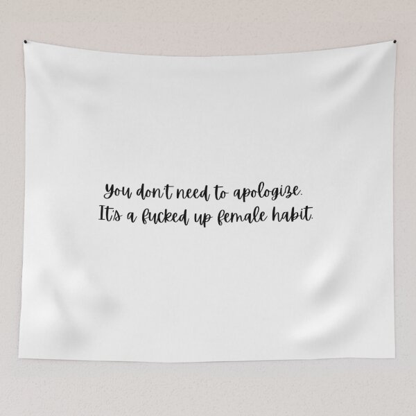 Item preview, You don't need to apologize - A Simple Favor  designed and sold by chrisevanswife.
