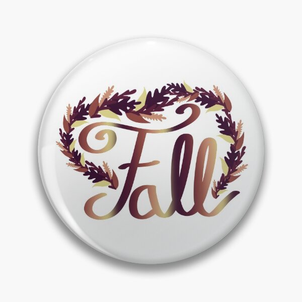 Item preview, Fall lettered designed and sold by BaileyDArt.