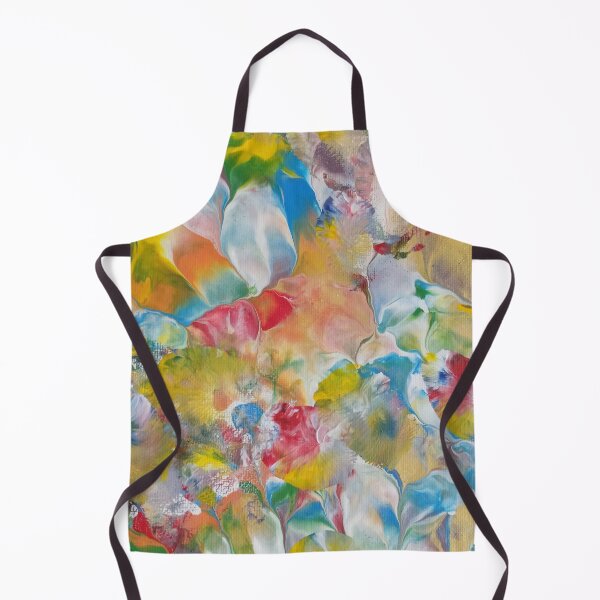 Item preview, Abstract Rainbow Garden Flowers and Leaves designed and sold by joseech.