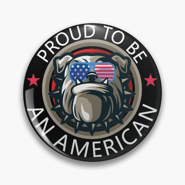 Artikelvorschau, Stolz darauf, eine amerikanische Bulldogge zu sein entworfen und verkauft von Mystik-Media.