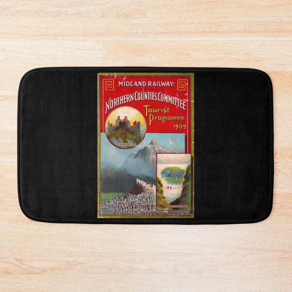 Item preview, Northern Counties retro poster designed and sold by CorasPosters.