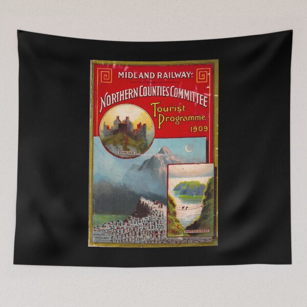 Item preview, Northern Counties retro poster designed and sold by CorasPosters.
