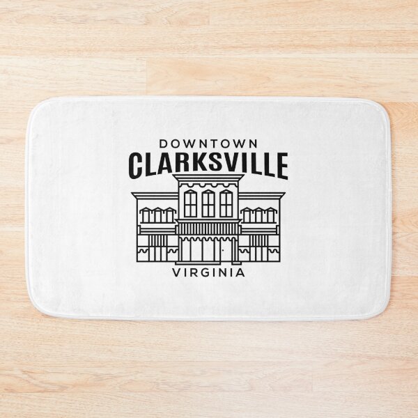 Item preview, Downtown Clarksville Virginia designed and sold by HalpinDesign.