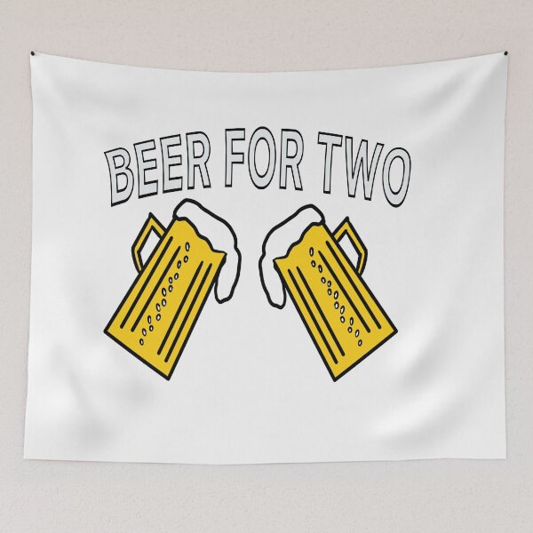 Item preview, Beer For Two designed and sold by BusyMonkeys.