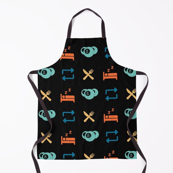 Item preview, Eat Sleep Pool Repeat Funny Retro Vintage designed and sold by somebasic.