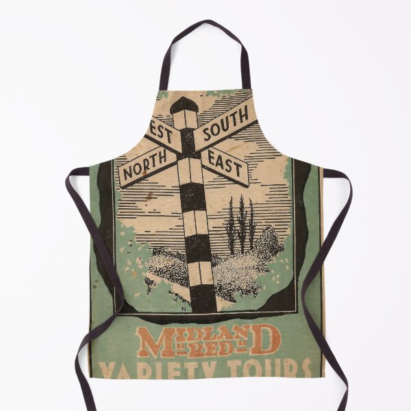 Item preview, Midland Red retro poster designed and sold by CorasPosters.
