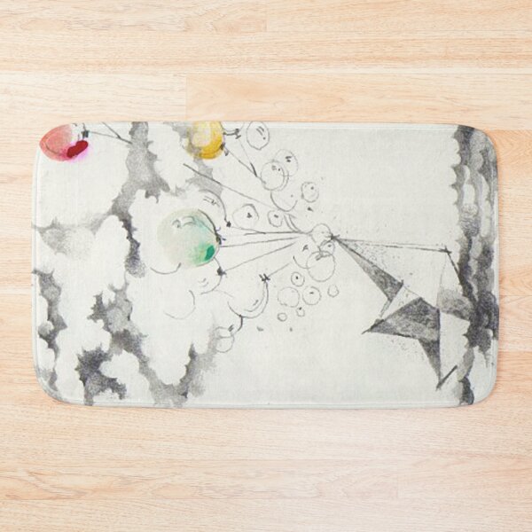 Item preview, paper boat with baloons - BIG - watercolor designed by Tizi Graphics designed and sold by TiziGraphics.