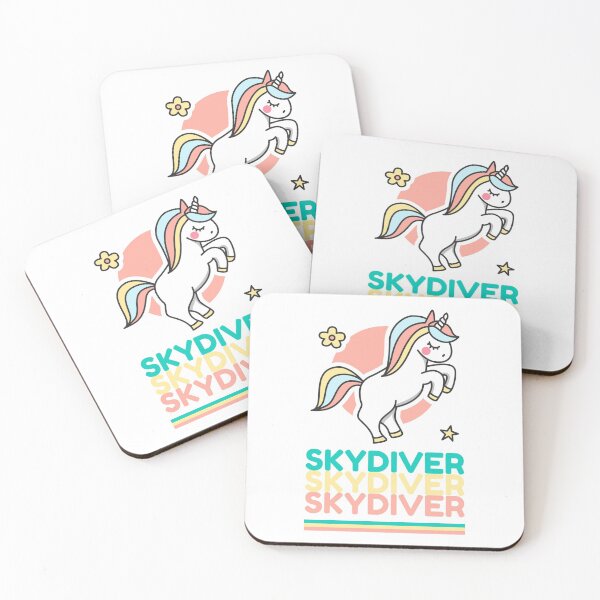 Item preview, Unicorn Skydiver designed and sold by SkydiveApparel.