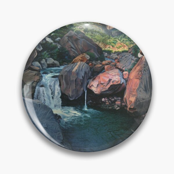 Item preview, Babbling Brook - Nature Illustration designed and sold by elevens.