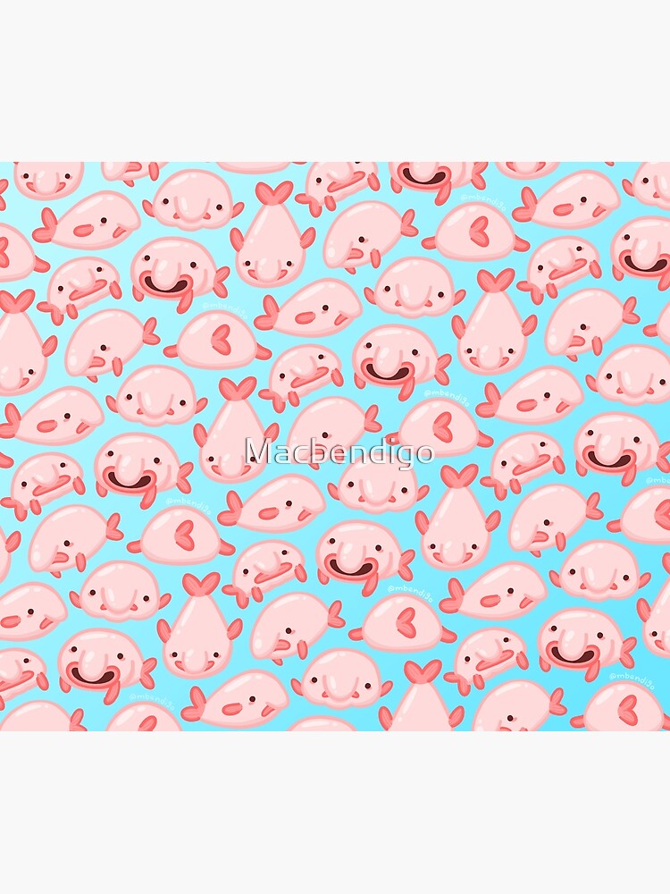 Blobfish Pattern by Macbendigo