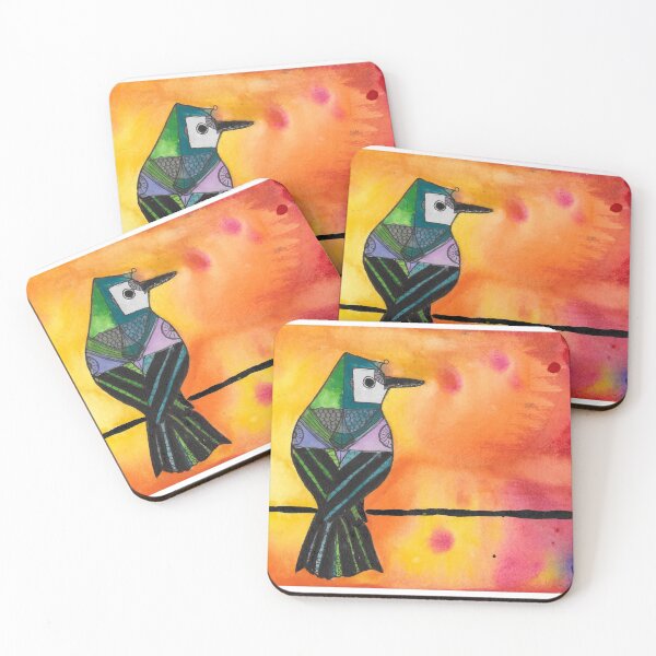 Item preview, Martina - Bird Friend, the Sky is On Fire!  designed and sold by quirkysketchy.