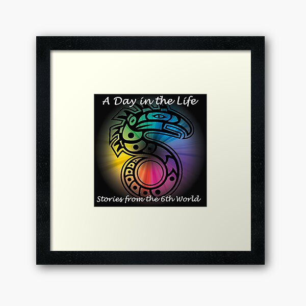 A Day in the Life Season 2 Logo Framed Art Print