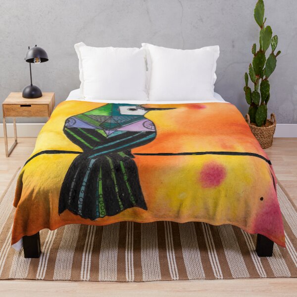 Item preview, Martina - Bird Friend, the Sky is On Fire! designed and sold by quirkysketchy.