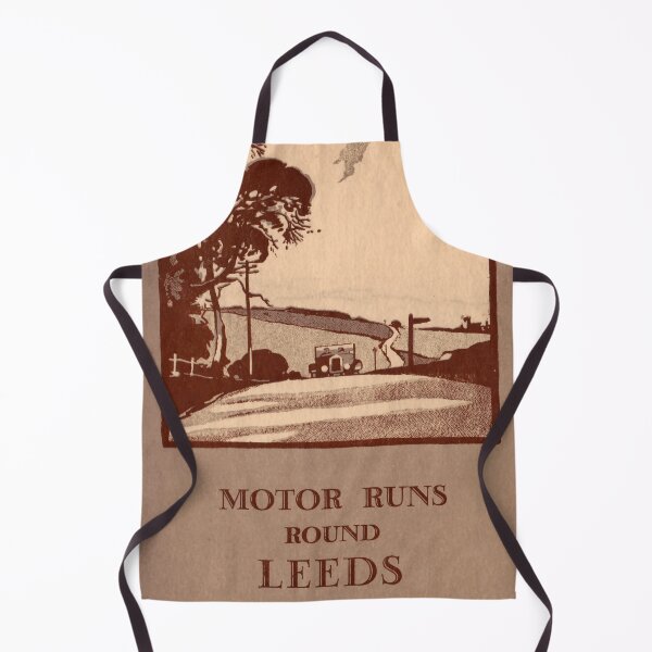 Item preview, Leeds retro poster designed and sold by CorasPosters.