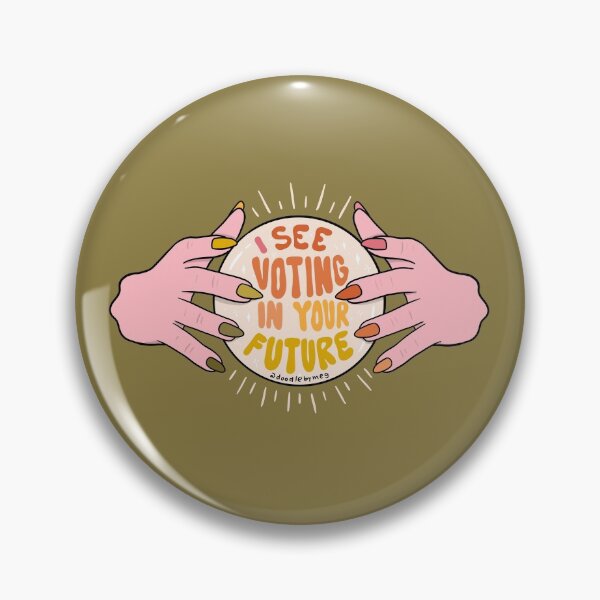 Item preview, I See Voting in Your Future designed and sold by doodlebymeg.