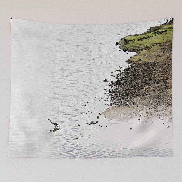 Item preview, Great Blue Heron Fishing the Shoreline designed and sold by mark-bugs-org.