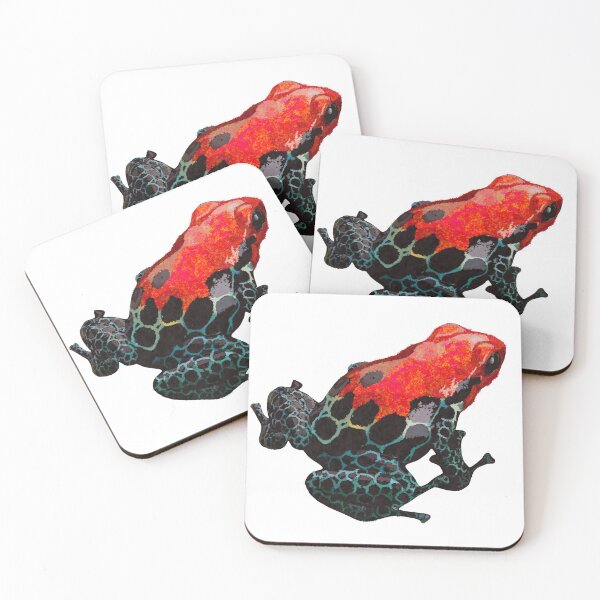 Item preview, Red & Blue Dart Frog designed and sold by sarcohpagus.